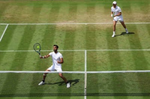 Wimbledon 2025: Bhambri and Galloway's Doubles Run Ends in Tiebreak Heartbreak
OR
Indo-American Pair Bhambri, Galloway Fall in Wimbledon Doubles Thriller