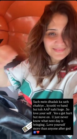 Headline:
Arti Singh's Cryptic Post Fuels Speculation Amid Govinda Divorce Rumors