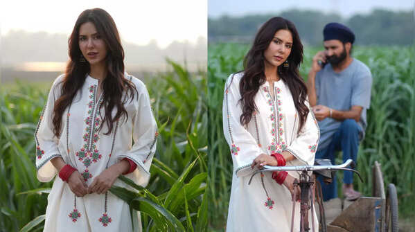 Sonam Bajwa showcasing perfect ethnic chic