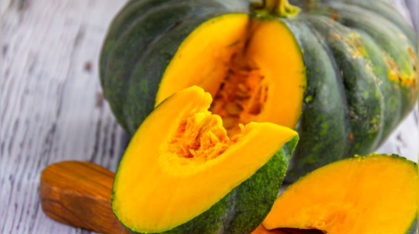 Vibrant pumpkin pieces, a diabetes remedy