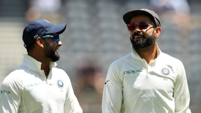 Rishabh Pant and Virat Kohli are ready for the next test.