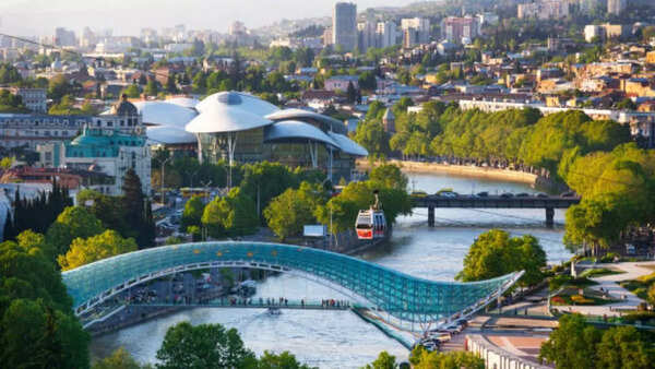 Panoramic view of Tbilisi