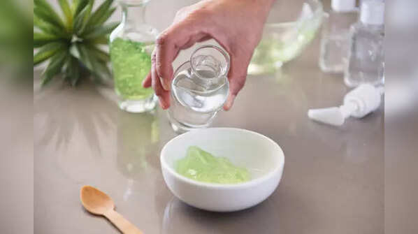 Aloe vera for scalp health