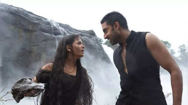 A scene from the movie Raavan
