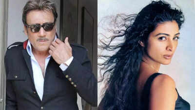 Jackie Shroff and Tabu in their younger years.