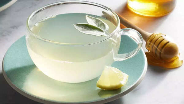Soothing sage tea for a sore throat