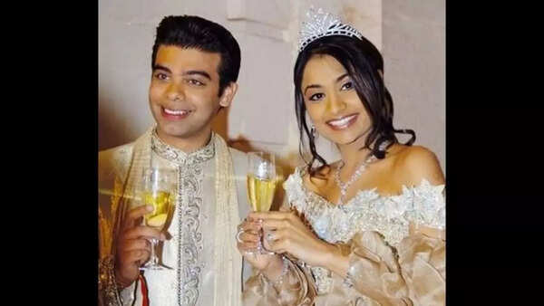 Vanisha Mittal and Amit Bhatia at their lavish wedding