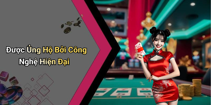 Được Ủng Hộ Bởi Công Nghệ Hiện Đại