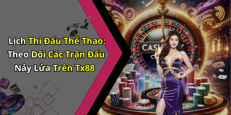 Lịch Thi Đấu Thể Thao: Theo Dõi Các Trận Đấu Nảy Lửa Trên Tx88