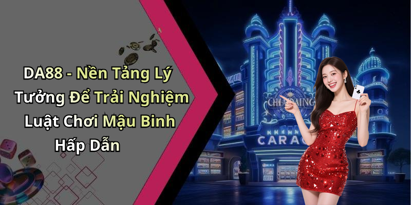 DA88 - Nền Tảng Lý Tưởng Để Trải Nghiệm Luật Chơi Mậu Binh Hấp Dẫn