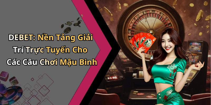 DEBET: Nền Tảng Giải Trí Trực Tuyến Cho Các Câu Chơi Mậu Binh