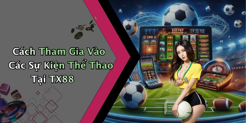 Cách Tham Gia Vào Các Sự Kiện Thể Thao Tại TX88