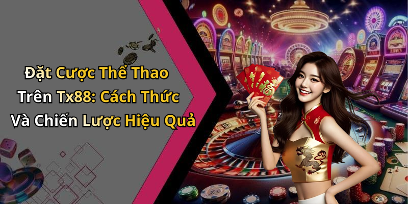 Đặt Cược Thể Thao Trên Tx88: Cách Thức Và Chiến Lược Hiệu Quả
